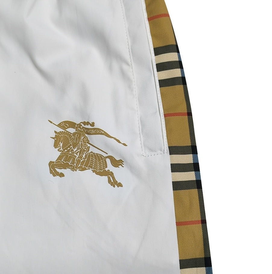 Shorts Estivi Premium White Check