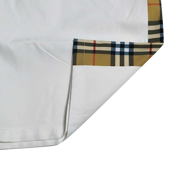 Shorts Estivi Premium White Check